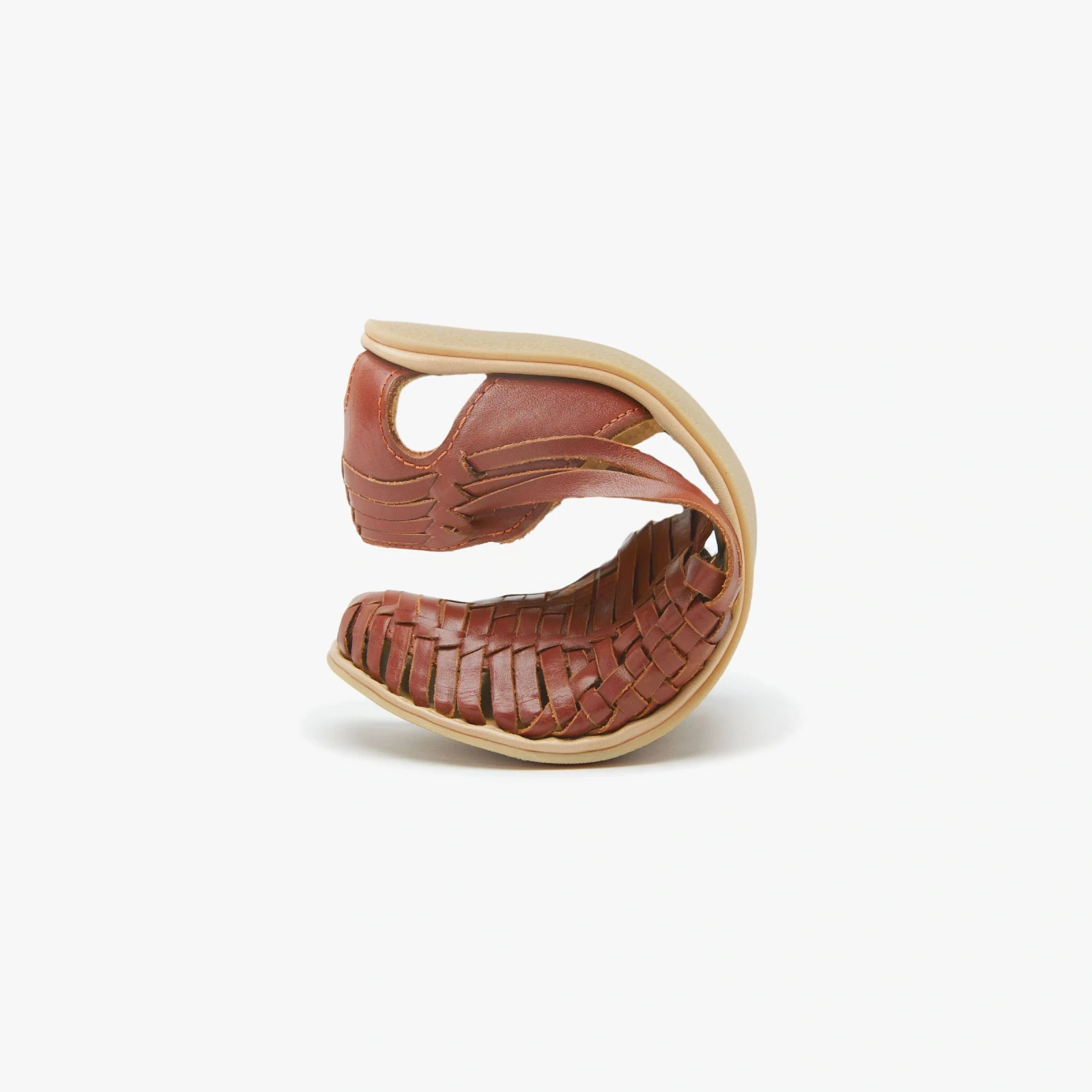 Босоногие сандалии Origo Huarache Slip-On Wide by Anya — корица, фото 4