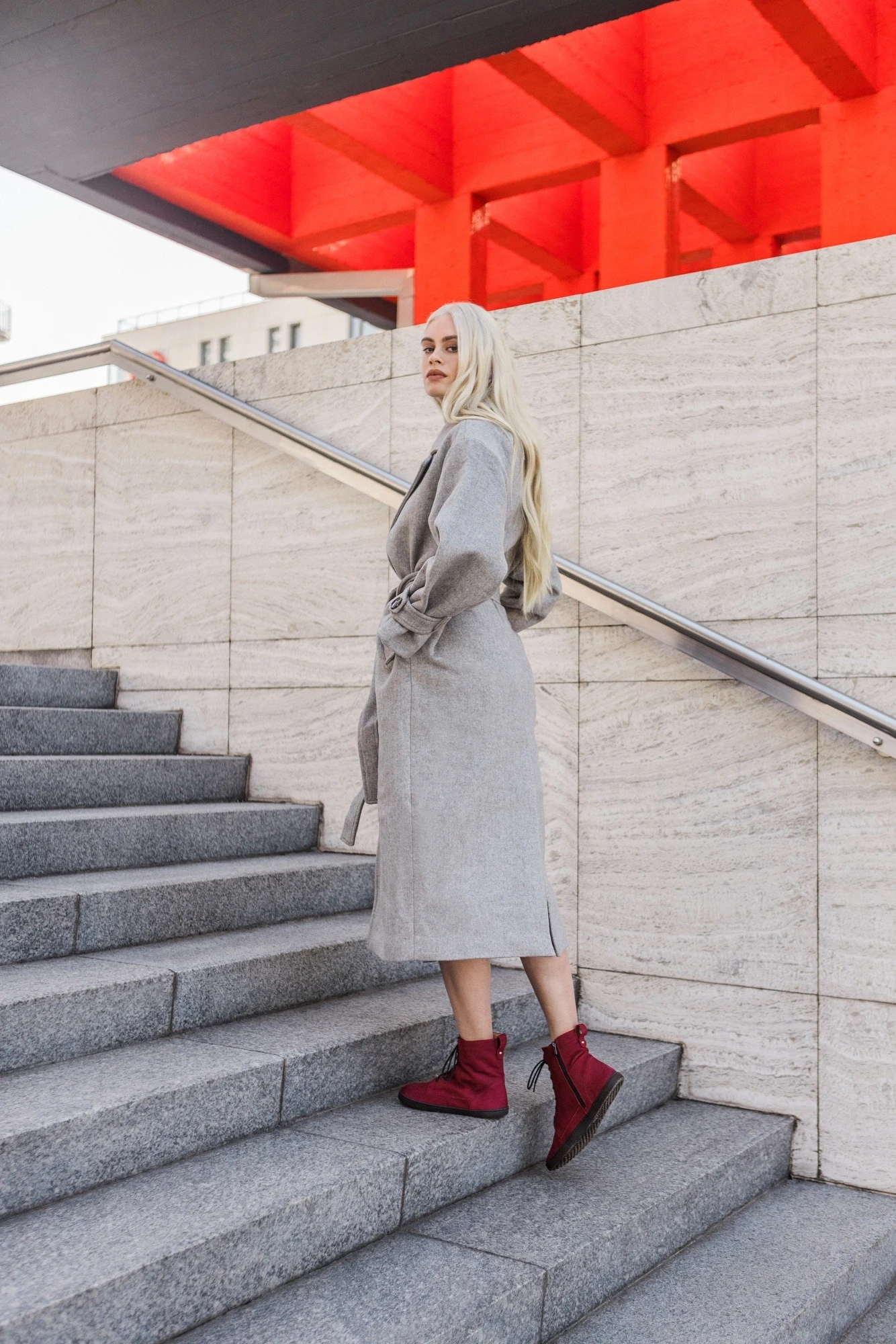 Босоногие ботинки Shapen COZY — бордовый, фото 21