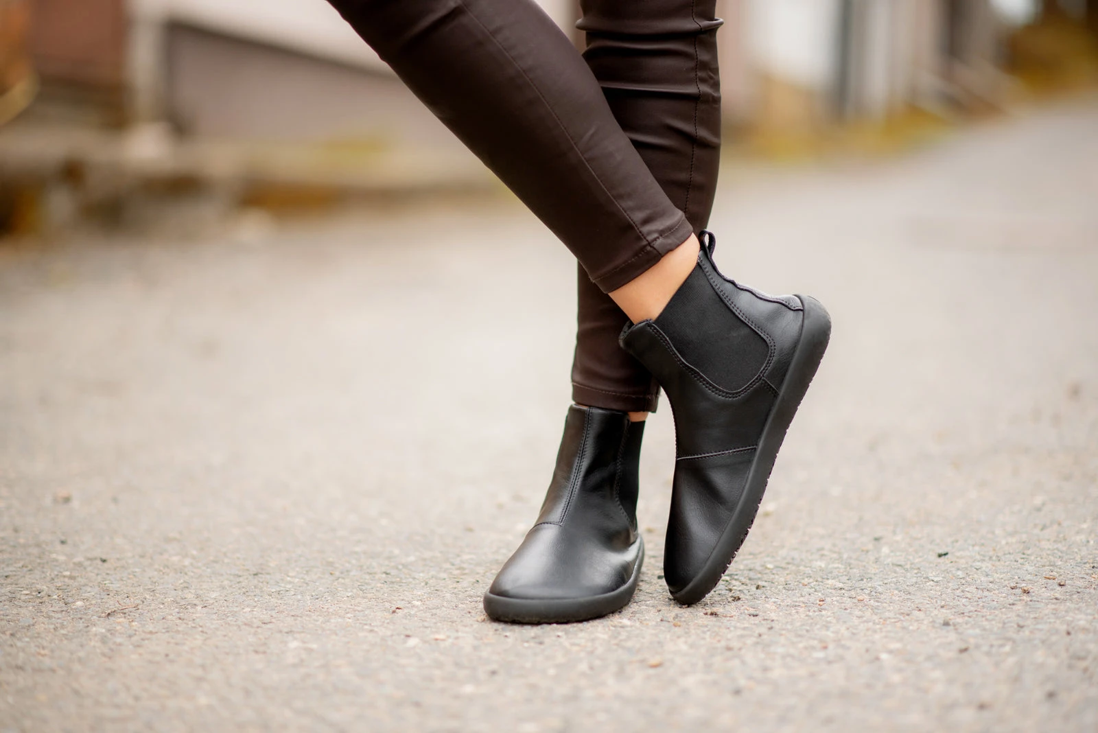 Ботинки Ahinsa Chelsea 2.0 Barefoot — чёрный, фото 14