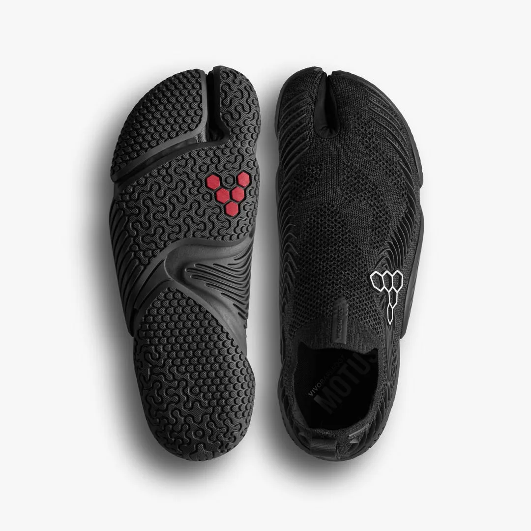 Кроссовки Vivobarefoot Motus Flex Tabi — мужская модель, чёрный, фото 2