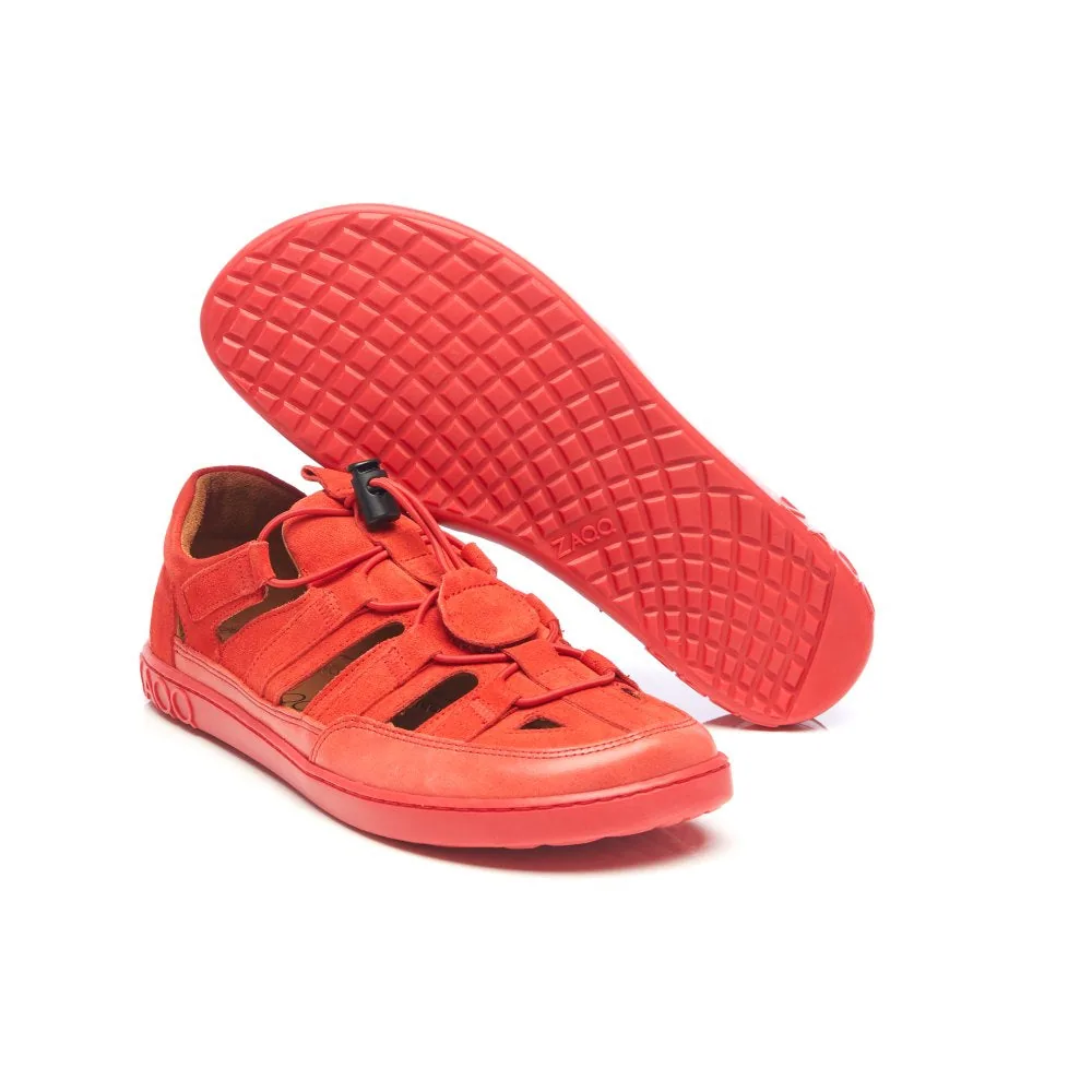 Женские сандалии ZAQQ QLEAR Red, фото 2