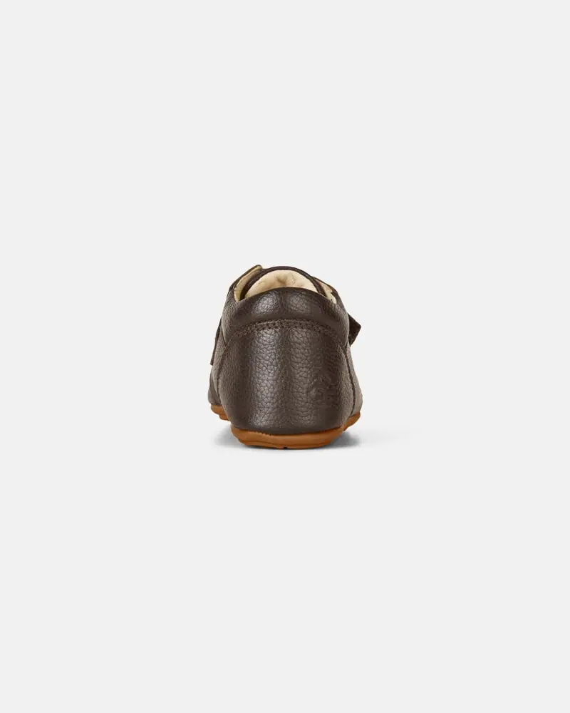 Детские босоногие домашние тапочки Bundgaard Tannu Dark Brown, фото 3