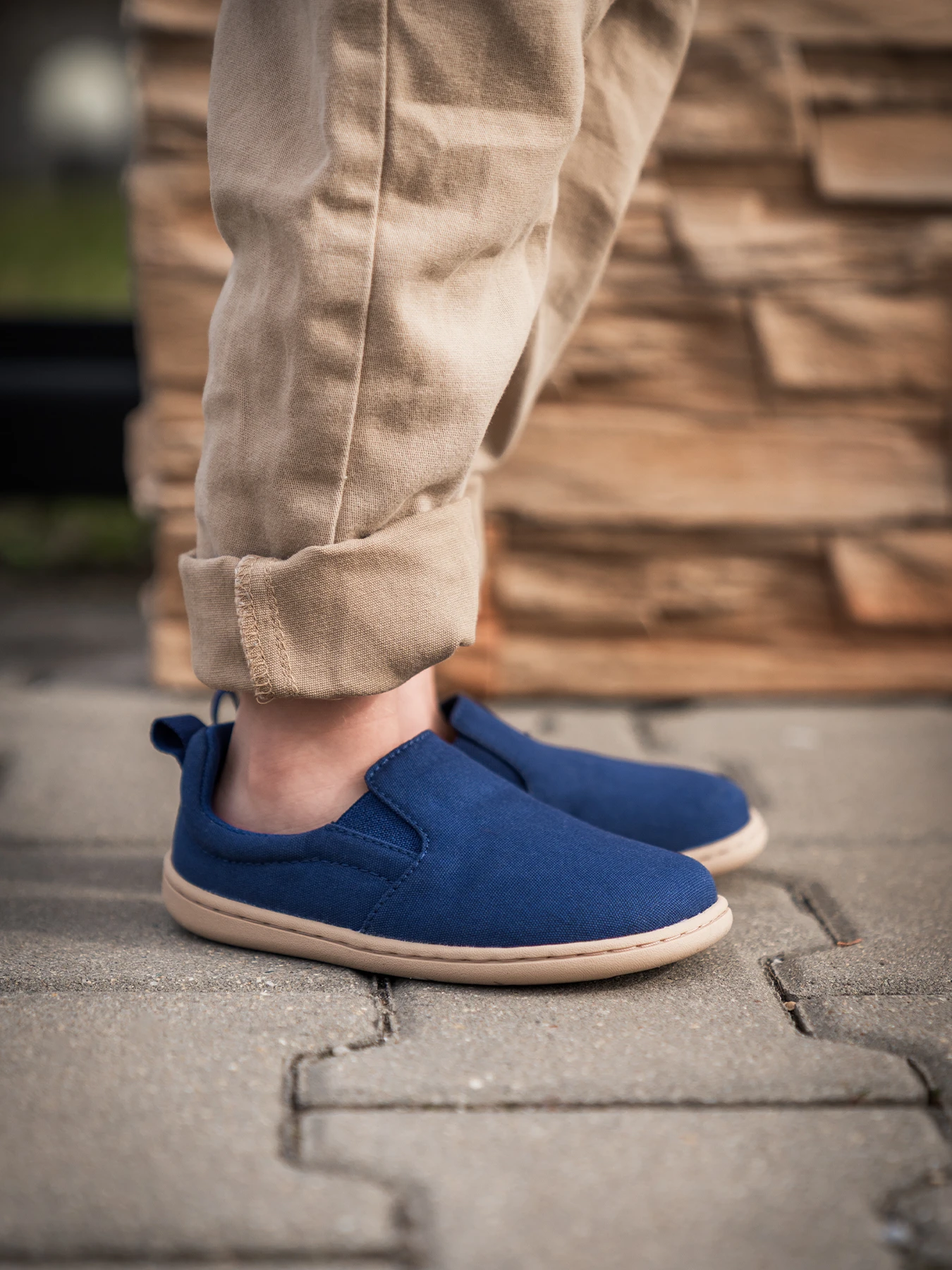 Детские босоногие слипоны Be Lenka Aura - тёмно-синий, фото 2