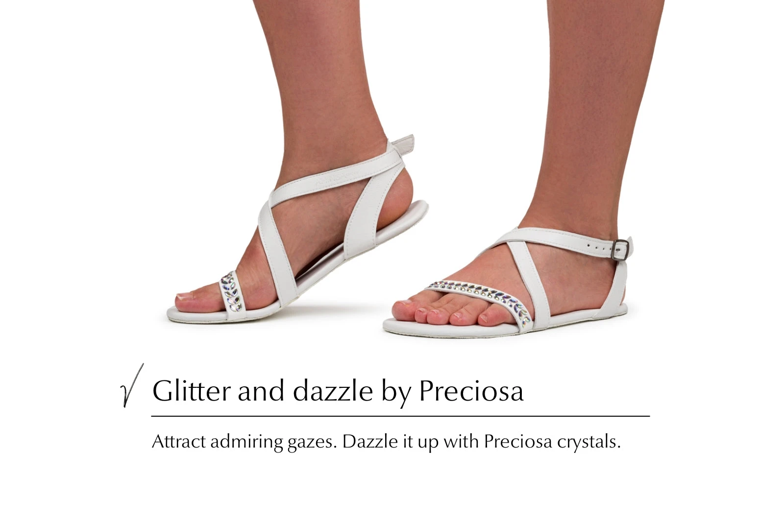 Сандалии Ahinsa Hava Preciosa Barefoot — белый, фото 8
