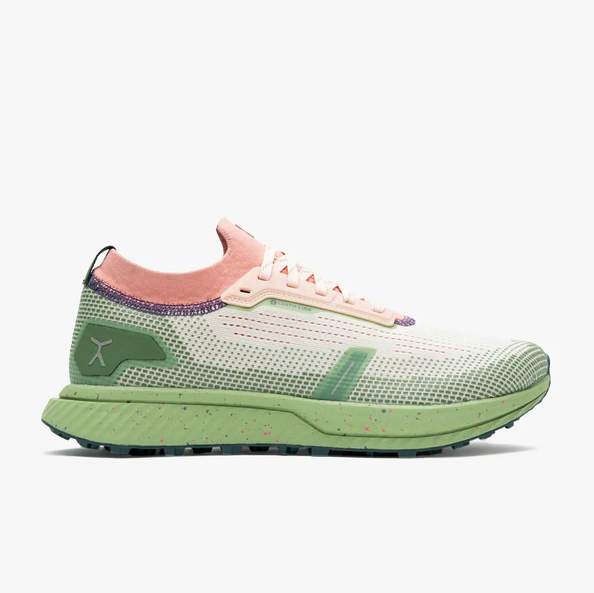 Босоногие кроссовки Flux Adapt Trail Runner — песочный и зелёный